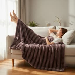Bestseller Cozy Blanket Twin/Full/Queen/King  Soft Fuzzy Plush Warm Winter