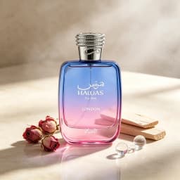 Raseel Hawas London Perfume Set For Him & For Her Eau De Parfum 100ml Each Unisex Couple Arabian Long‑Lasting Fragrance Gift Set