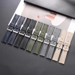 18/19/20/21/22mm Sailcloth Straps for Omega for Blancpain for Seiko Divers Watches Men Women Quick Release Waterproof Watch Band