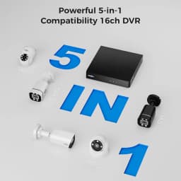 Hiseeu 16CH 3K Wired Security Camera System,16PCS 5MP CCTV Cameras | Smart Dual Light & Audio,Vehicle/Person Detection,5MP 16CH DVR,3TB HDD for Home 24/7 Outdoor Indoor Surveillance