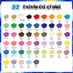 52 Colors Oil Pastels Soft Drawing Set for Artists Adults 52 Vibrant Sticks Including 2 Silver + 2 Gold. Drawer-Style Box + Palette Knife Included.