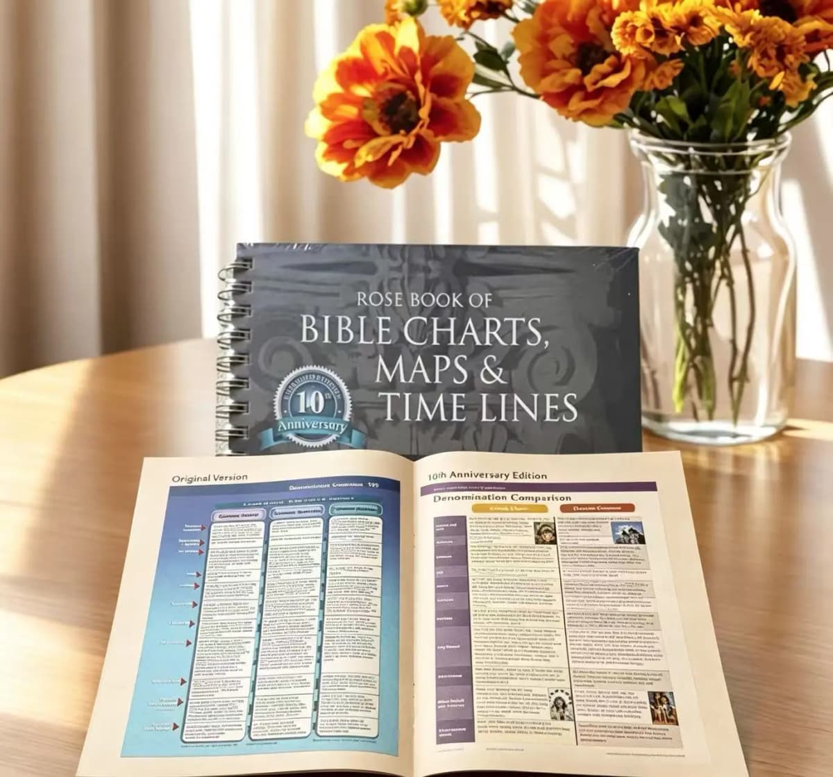 Bible map, clearly showing the geographical locations of events described in the Bible and their corresponding areas in modern times.