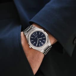 SAPPHERO Men's Quartz Watch Japan Movement Analog Wristwatch Stainless Steel Case Date Display 50M Waterproof Business Casual Fashion Luxury Dress Sport Watch for Men Classic Casual Daily Wear Office Work Travel Birthday Anniversary Holiday Gift