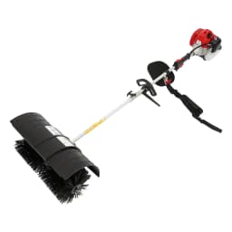 2.3 Horsepower Handheld Sweeper, 52cc Powered Broom Sweeper Mit 52cm Brush, Lawn Cleaning Sweeping Machine, Handheld Lawn Sweeper for the Leaves and Dirt on the Lawn