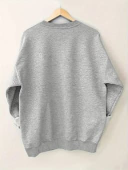 Daily Casual Plus‑Size Women Pullover Sweatshirt, Love Graphic Crew Neck Long‑Sleeve Top, Comfortable Versatile Garment For Home & Going‑Out Outfits