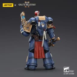 JOYTOY Warhammer 40K Ultramarines Relic Primus Armour with Plasma Pistol and Combat Blade 1:18 Collection Gift for Adults