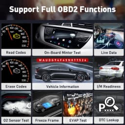 KINGBOLEN Ediag Plus Thinkdiag 2 OBD2 Scanner Support CAN FD 16 Reset Bidirectional Control ECU Coding OBD2 Diagnostic Scanner