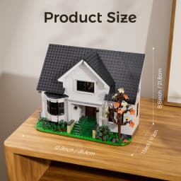 Bella House Building Block Set Romance Film Architecture Manor Model Toys Creative Home Decoration Desktop Ornament Gifts for Adult Fans