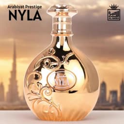 Nyla Arabiyat Prestige EDP 80ml Dubai Arabian Perfume for Women Sweet Warm Oriental Fragrance Long Lasting Luxury Collectible Golden Bottle Perfume