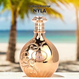 Nyla Arabiyat Prestige EDP 80ml Dubai Arabian Perfume for Women Sweet Warm Oriental Fragrance Long Lasting Luxury Collectible Golden Bottle Perfume