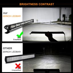 Slim Combo LED Bar Off Road 13 inch 12V 24V LED Light Bar/Work Light For Car 4x4 Truck ATV SUV Boat Barra LED Light Bar