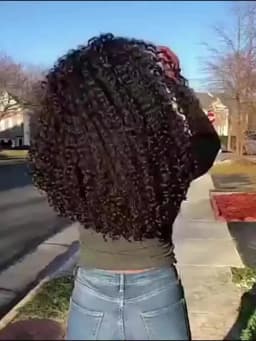 Synthetic Curly Clip in Hair Extensions Kinky Curly Hairpieces Clip on Full Head Fake Pieces Black Brown Hair for Women