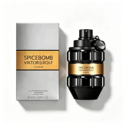 Viktor&Rolf - Spicebomb Extreme Eau de Parfum - Woody & Spicy - Cologne for Men - With Notes of Amber & Vanilla Daily campus commuting, shopping trips, afternoon tea dates, Valentine's Day gifts, innovative, long-lasting fragrance of neutral perfume