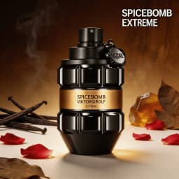 Viktor&Rolf - Spicebomb Extreme Eau de Parfum - Woody & Spicy - Cologne for Men - With Notes of Amber & Vanilla Daily campus commuting, shopping trips, afternoon tea dates, Valentine's Day gifts, innovative, long-lasting fragrance of neutral perfume