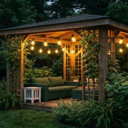 ST38 64FT 15LEDs Retro Waterdrop Bulb String Lights Warm Light Outdoor Patio Party Garden Decor Lamp