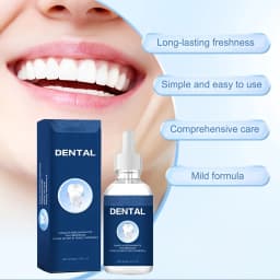 1/2/3 Pcs Tooth Care Solution Drops with Hydroxyapatite - Enamel Protection for Sensitive Teeth & Gums, Freshens Breath, 2.03oz