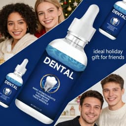 1/2/3 Pcs Tooth Care Solution Drops with Hydroxyapatite - Enamel Protection for Sensitive Teeth & Gums, Freshens Breath, 2.03oz