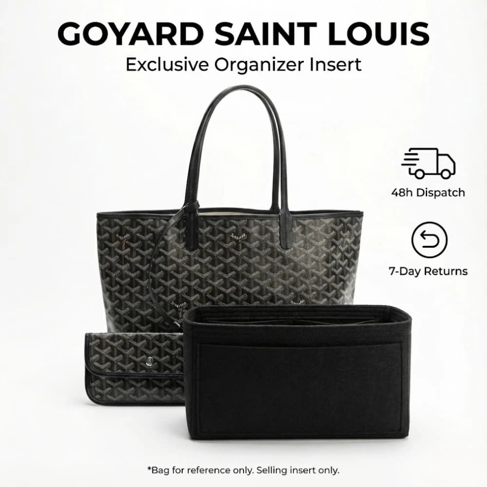 Backpack Organizer Insert Fits Goyard Saint Leger Bag Large Tote Shaper Liner Inner Purse Divider Laptop Compartment Protector