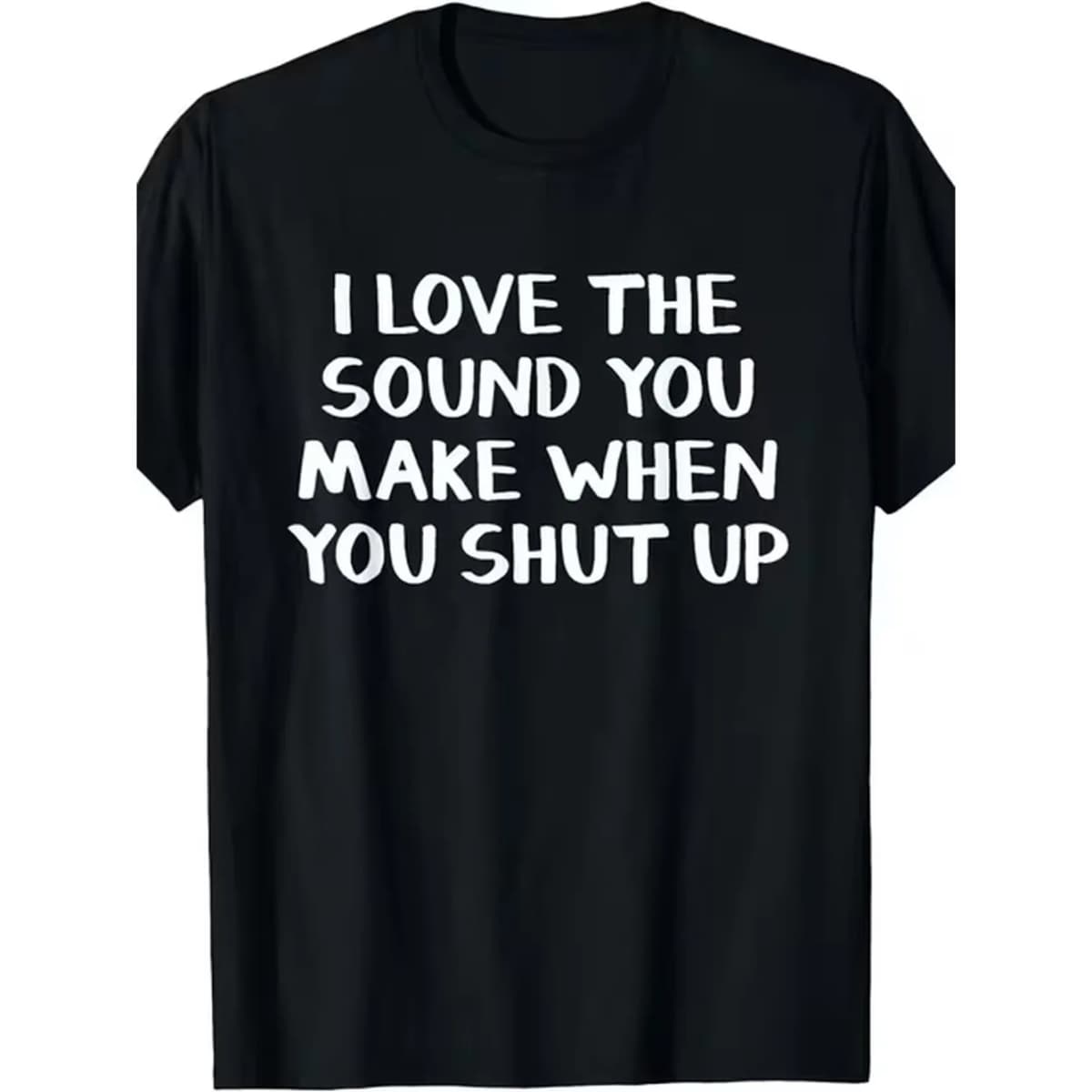 item picture i love when you keep your mouth shut tshirt 180 cotton mens tshirt round neck washable gift relaxed fit weekend outfit graphic for daily activities crew neck drop shoulder versatile