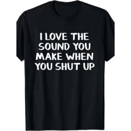 item picture i love when you keep your mouth shut tshirt 180 cotton mens tshirt round neck washable gift relaxed fit weekend outfit graphic for daily activities crew neck drop shoulder versatile