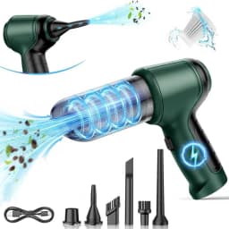 3-in-1 Cordless Handheld Vacuum Cleaner – High Power Suction, Air Pump & Blower for Car & Home, Long Battery Life, Pet Hair & Dust Cleaner with Multi Accessories