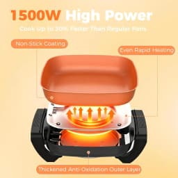 5.2QT Nonstick Frying Pan
