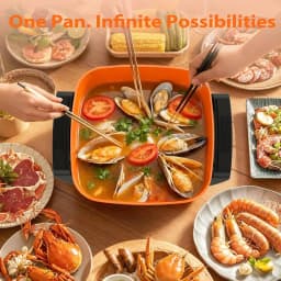 5.2QT Nonstick Frying Pan
