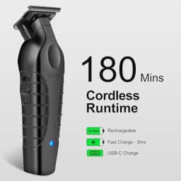 Original Zero‑Gap T‑Blade Replacement for Kemei KM‑2299 Hair Trimmer, Sharp Stainless Steel Cutter Head for Precise Hair Carving & Edge Trimming Barber Spare Parts Accessories