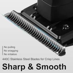 Original Zero‑Gap T‑Blade Replacement for Kemei KM‑2299 Hair Trimmer, Sharp Stainless Steel Cutter Head for Precise Hair Carving & Edge Trimming Barber Spare Parts Accessories