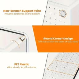 25pcs Clear Plastic Drawer Organizer Set, Plastic Non Slip Non Cracking Kitchen Drawer Storage Tray Large Size Divider, Multifunctional Storage For Cosmetics, Bathroom, Tools, Kitchen And Office