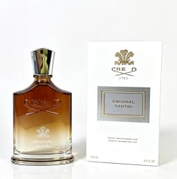 Creedd Original Santal Neutral Perfume Spray, 3.4oz100ml, Oriental Wood Tone, High-Grade Black, Charming Fragrance, Mature And Steady, Suitable For Autumn And Winter, Gift Choice