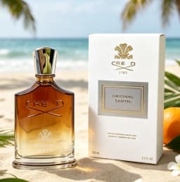 Creedd Original Santal Neutral Perfume Spray, 3.4oz100ml, Oriental Wood Tone, High-Grade Black, Charming Fragrance, Mature And Steady, Suitable For Autumn And Winter, Gift Choice