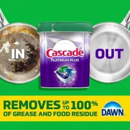 Dishwasher Detergent Pods Fresh Scent 9 Count Single Dose Grease Removing Capsules for Spot-Free Dishes