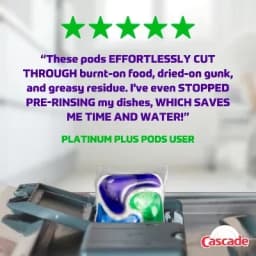 Dishwasher Detergent Pods Fresh Scent 9 Count Single Dose Grease Removing Capsules for Spot-Free Dishes