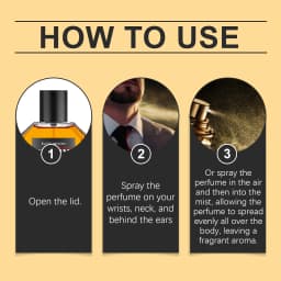 Men's Fragrance Long-Lasting Glamor Pheromone Perfume Enhance Masculine Charm Perfect For Daily Dates Mature Men's Cologne 50ml