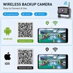2.5G WIFI Wireless Rear View Backup Camera Bus Van Truck RV Car Front Rear View Night Vision Vehicle Cam for IOS Android Phones