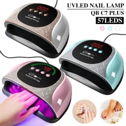 LIMEGIRL 57 UV LED Nail Dryer Professional Nail Lamp for UV Gel Nail Polish Curing Lamp with Timer Automatic Sensor Nail Salon Tool
