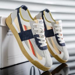 [Men's Skate Sneakers] Sneakers - Men's New Spring/Autumn Skate Shoes - Classic and Versatile - Fashionable and Trendy - Suitable for Daily Wear and Outdoor Leisure - Ideal as Birthday Gifts, Christmas Gifts, and Halloween Gifts