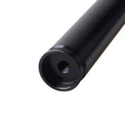 Universal Bullet Style Car Antenna Gloss Black Aluminum Alloy AM FM Radio Roof Aerial Replacement Kit With Multi Size Adapter Screws For Toyota Dodge Infiniti BMW Porsche Nissan Chevrolet Honda Mercedes Hyundai Kia Accessories