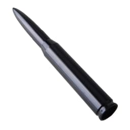 Universal Bullet Style Car Antenna Gloss Black Aluminum Alloy AM FM Radio Roof Aerial Replacement Kit With Multi Size Adapter Screws For Toyota Dodge Infiniti BMW Porsche Nissan Chevrolet Honda Mercedes Hyundai Kia Accessories