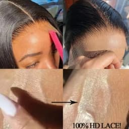 Elva 13X4/13X6 HD Lace Frontal Skinlike Real HD Lace Ultra Thin 0.10mm HD Lace Melt Skins 5x5 9x6 HD Lace Closure Pre Plucked Hairline