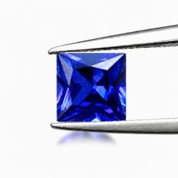 7 Shapes Faceted Cut Natural Blue Sapphire Loose Gemstones, Multi‑Shape Round Oval Heart Pear Square Triangle Radiant Cut Sapphire Stones for Jewelry Ring Pendant Making DIY Craft Gemstone Collection