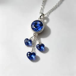7 Shapes Faceted Cut Natural Blue Sapphire Loose Gemstones, Multi‑Shape Round Oval Heart Pear Square Triangle Radiant Cut Sapphire Stones for Jewelry Ring Pendant Making DIY Craft Gemstone Collection