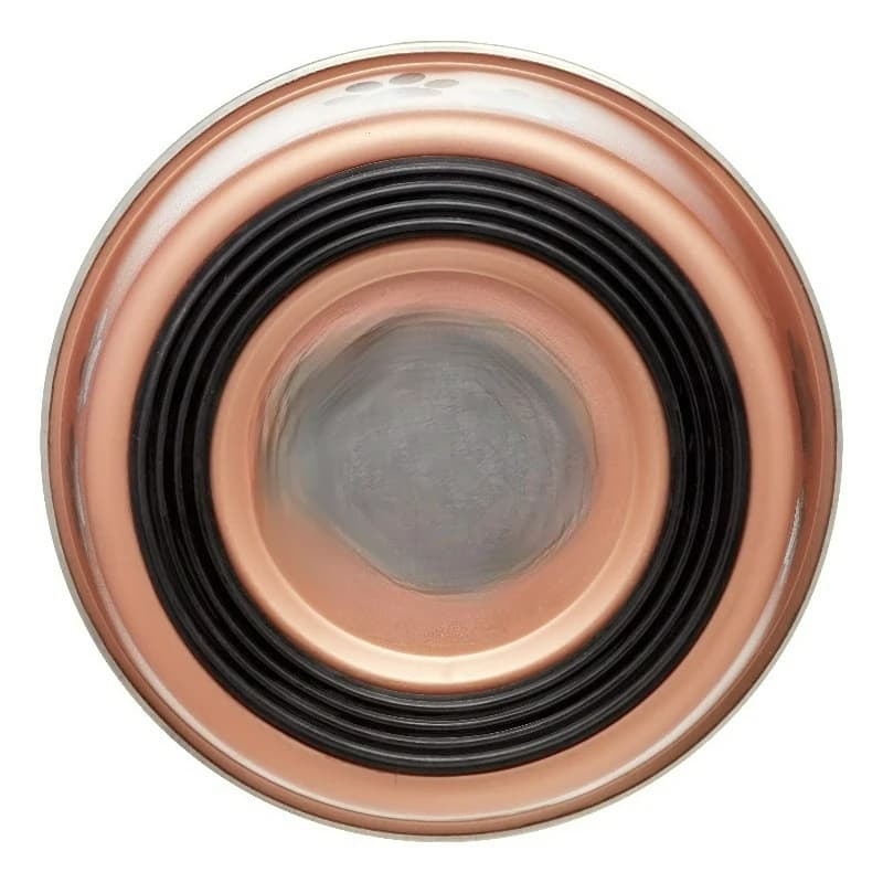 Dog Bowl ,Small Champagne, 1.0 CT,Stops gulping, helps prevent bloat .