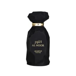 Arabiyat Prestige Al Noor Eau de Parfum Spray for Unisex – Radiant Oriental Woody, Amber & Soft Spicy Scent, Addictive Long‑Lasting Sillage, Perfect Eid & Anniversary Gift, 100 ml / 3.4 fl oz