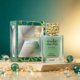 SURRATI Royal Musk Sweet Powdery Eau de Parfum Spray for Women – Soft Powdery Vanilla, Woody & Musky Scent, Addictive Long‑Lasting Sillage, Perfect Birthday & Eid Gift, 3.4 fl oz / 100 ml