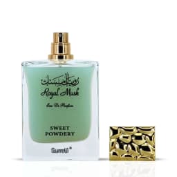 SURRATI Royal Musk Sweet Powdery Eau de Parfum Spray for Women – Soft Powdery Vanilla, Woody & Musky Scent, Addictive Long‑Lasting Sillage, Perfect Birthday & Eid Gift, 3.4 fl oz / 100 ml