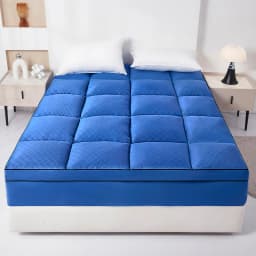 Thickened & Oversized Mattress Protector, Autumn & Winter Mattress, Elastic Mattress Cover, Machine Washable, 4 Colors Available, Enhanced Comfort & Support, Mattress Protector, Full Sizes (Queen, King), Thickened Mattress Pad, Thickened Mattress