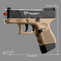 100 rounds of bullets, 12 shells, and 2 shells soft bullet guns, sand colored toy pistols, new toy shooting guns, outdoor sports Halloween and Christmas Gift