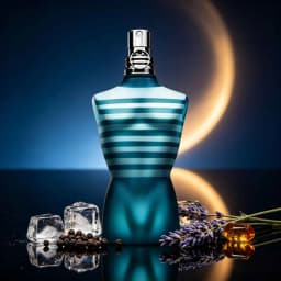 Jean Paul Gaultier Le Male features Iconic Sailor‑striped Torso Bottle. Fresh Versatile Scent With Nice Longevity, Thoughtful And Luxury Gift Choice For Men.